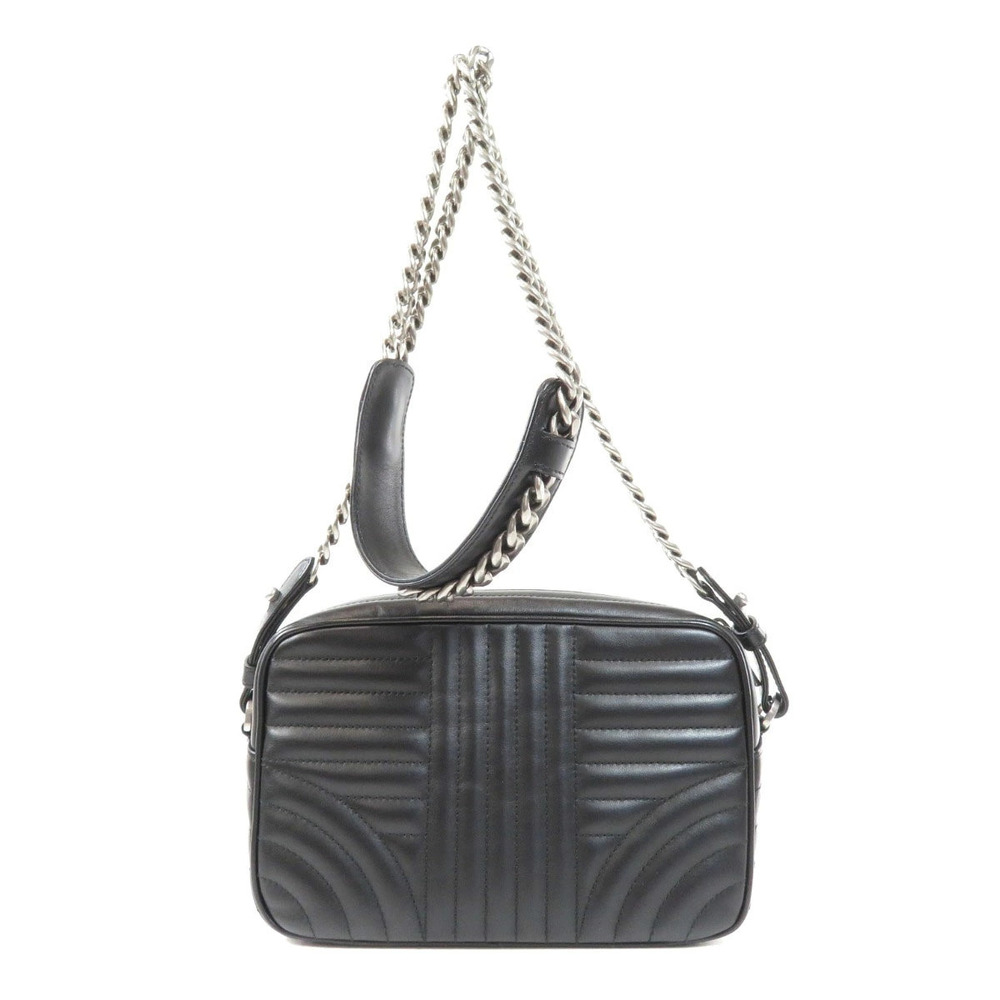 Prada Chain Diagram Bag Shoulder Leather